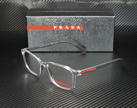 prada glass frames 2020|prada transparent eyeglasses.